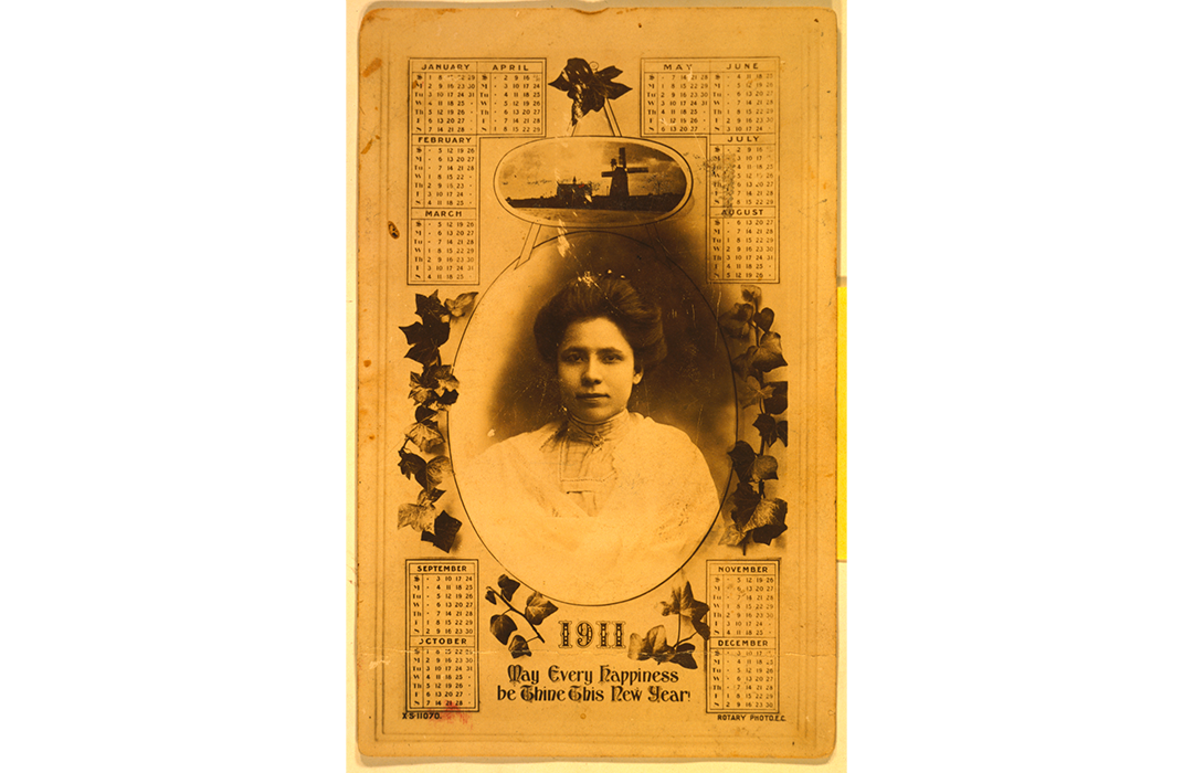 Jovita Idar on postcard calendar